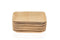 227 Disposable Leaf/Bamboo Plates and Cutlery Pack for a 25 People Eco Party | Compostable | Eco Friendly | Bio Degradable | Sturdy Than Paper Plastic Plate