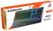 SteelSeries Apex 3 Whisper Quiet IP32 Water & Dust-Resistant Gaming Keyboard - Prism 10-Zone RGB Illumination - Premium Magnetic Wrist Rest