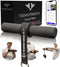 Vikingstrength Forearm Blaster- Fat Thick Grips Forearm strength excercise equipment. Thick Wrist Roller Grips for Muscle building and Injury prevention Hand Grip Strengthener + V-Strength Workout App