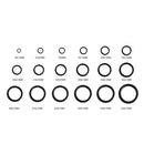 279Pcs/Set O Rings Assortment, 18 Sizes Rubber O-Ring Assortment Set Hydraulic Plumbing Gaskets Seal Kit, O Ring Kit