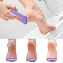 Foot Exfoliator Pedicure Tool Callus Remover Scrubber Skin Cleaner (Purple)