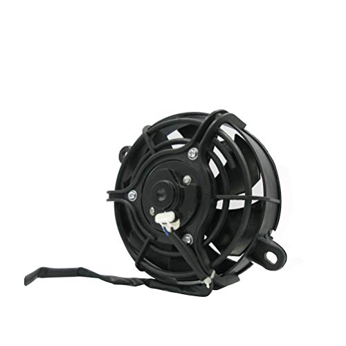 OTOM Universal Motorcycle Radiator Cooling Fan Oil Cooler Water Cooler Electric Fan 4inch 5inch For All Dirt Bike Motocross ATV (4 Inches)