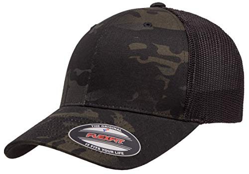 Flexfit Unisex-Adult Trucker Mesh Fitted Cap Cap - - One Size