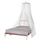 GWHOLE Universal Mosquito Net for Bed Canopy Netting for Single to King Size Beds, White