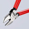 Knipex 70 01 140 EAN Side Cutters Black Atramentised Plastic Coated 140 mm