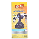 Glad for Pets Extra Large, Heavy Duty Scented Dog Waste Bags Value Pack | Scented, Tear-Resistant Heavy Duty Dog Poop Bags for Fast and Easy Dog Waste Cleanup | 24 Rolls Waste Bags, 360 Count