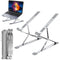 Portable Laptop Stand for Desk,Necomi Foldable Travel Laptop Stand Adjustable Height Computer Stand for Laptop Riser, MacBook Laptop Stand fit for HP Lenovo Dell 10-17 Inch Laptops Tablets