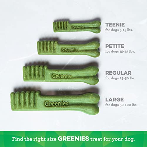 Greenies Original Flavour Dental Treat for Teenie Breed Dogs, 1 kg