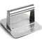 HULISEN Burger Press, Stainless Steel Hamburger Smasher, Non-Stick Smooth Square Bacon Grill Press - Professional Griddle Accessories Kit for Flat Top Griddle Cooking, Gift Package