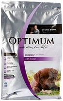 Optimum Puppy with Chicken Dry Dog Food Bag 3kg (Pack of 4)