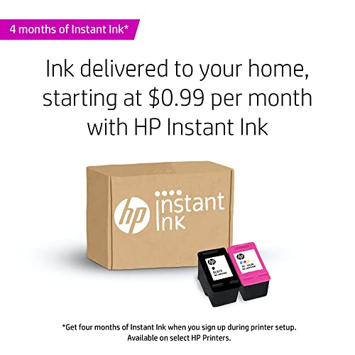 HP Tango X Smart Wireless Printer with Indigo Linen -Cover – Mobile Remote Print, Scan, Copy, HP Instant Ink (3DP64A)