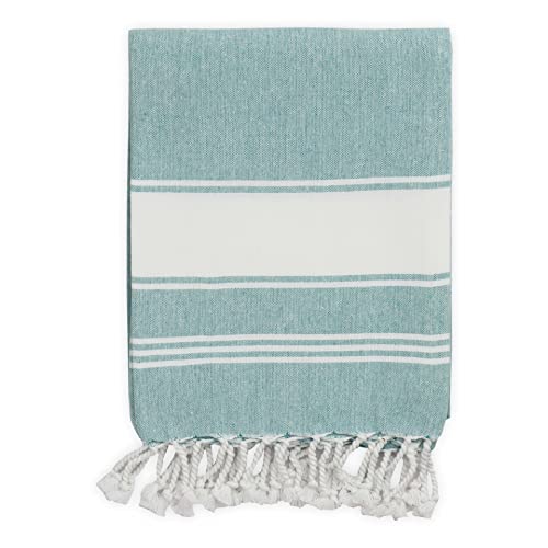 100% Cotton Beach Towel with Beach Bag, 2 Pack Beach Towels Oversized, 39"x71", Pool Towel, Oversized Beach Towel, Highly Absorbent, Extra Large Beach Towel, Quick Dry Towel, Travel Towel - Aqua