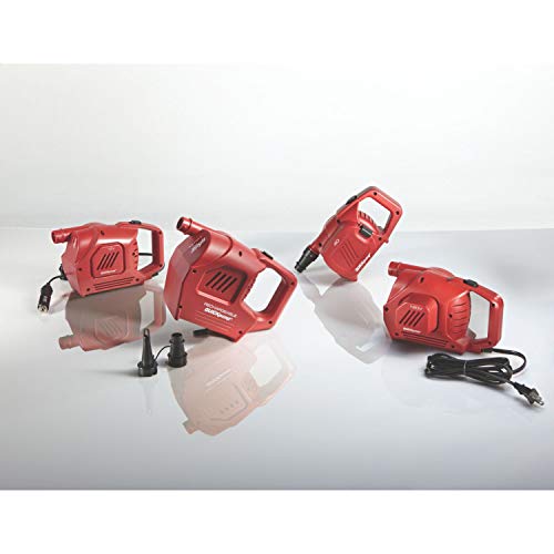 Coleman 2000017847 QuickPump Air Pump, Red, 240V
