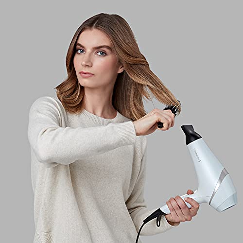 Remington HYDRAluxe Hair Dryer with Moisture Lock Conditioners - Includes Diffusor and Slim Styling, Wide Drying Concentrators - AC8901