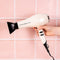Remington Pearl Shine Hair Dryer, AC2405AU, Salon Professional Styling, 2000W (AU Plug) Turbo Power Fan for Fast Drying, Tourmaline Ceramic Technology Prevents Frizz, White