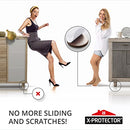 Non-Slip Furniture Grippers X-PROTECTOR 36 pcs - Premium 25 mm Furniture Pads - Best Self-Adhesive Rubber Feet for Furniture Feet - Ideal Non-Skid Furniture Floor Protectors to Keep Furniture in Place!