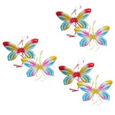 Abaodam 6 Pcs Symphony Angel Wings Flower Girls Wings Butterfly Balloon Dancing Party Butterfly Wing Inflatable Butterfly Wings Fairy Cosplay Wing Cute Aluminum Foil Child Pigeon