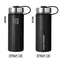 Meteor Insulated Stainless Steel Water Bottle, Vacuum Insulated Drink Bottle with Straw, Sports Water Bottle, Vacuum Flask, 3 Lids with Straw, Perfect for Kids, Sports, and Travel