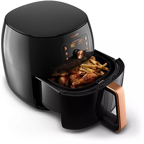 Philips Premium Air Fryer XXL with Smart Sensing Technology HD9861/99 (Black)