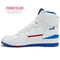 Avia 830 Men’s Basketball Shoes, Retro Sneakers for Indoor or Outdoor, Street or Court, Sizes 8 to 15, White/Navy Blue/Red, 11.5 Women/10 Men