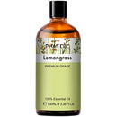 PHATOIL Lemongrass Essential Oil 100ML, Essential Oils for Diffuser, Humidifier, Aromatherapy, DIY Candle and Scented Products Making (Lemongrass, 100ml)