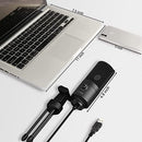 USB Microphone,Fifine Metal Condenser Recording Microphone For Laptop MAC Or Windows Cardioid Studio Recording Vocals, Voice Overs,Streaming Broadcast And YouTube Videos.(669B)