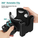 Guiseapue Stroller Cup Holder with Phone Holder, Universal Bottle Holder for Wheelchair, Walker, Bike, Scooter, Stroller Accessories for Uppababy, Nuna, Bugaboo, Doona, Gifts for Women, Mom, Men