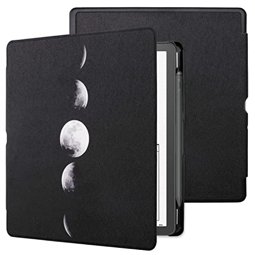 WALNEW Case for 10.2-inch Kindle Scribe (2022 Released), Slim Lightweight Premium PU Leather Cover with Pen Holder and Auto Wake/Sleep for 10.2” Amazon Kindle Scribe E-Reader
