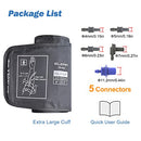 Extra Large Blood Pressure Cuff, ELERA Replacement Extra Large Cuff Applicable for 9”-20.5” Inches (22-52CM) Big Arm, Cuff Only BP Machine Not Included