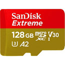 Sandisk 128GB Extrreme microSDXC UHS-I Card