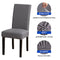 Dining Chair Covers Set of 4,Dining Seat Covers for Kitchen,Parsons Chair Slipcovers for Dining Room,4pcs Grey Chair Cover