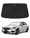 KUST Windshield Sun Shade for Mercedes-Benz E-Class 2010–2016 Window Shade Sun Visor Cover Foldable Blocks UV Rays Keep Your Car Cooler