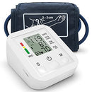 Eacam Portable Electronic Blood Pressure Monitor Household Arm Band Type Sphygmomanometer with LCD Display Accurate Measurement