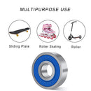 Scooter Wheel Bearings,Skateboard,Roller Blade Bearings,608RS ABEC-9,10pcs