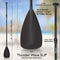 SereneLife Inflatable Stand Up Paddle Board (6 Inches Thick) with Premium SUP Accessories & Carry Bag | Wide Stance, Bottom Fin for Paddling, Surf Control, Non-Slip Deck | Youth & Adult Standing Boat
