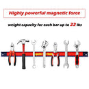 Goplus 6PCS 18" Magnetic Tool Holder Bar Organizer Storage Rack Knife Wrench Pilers Workshop