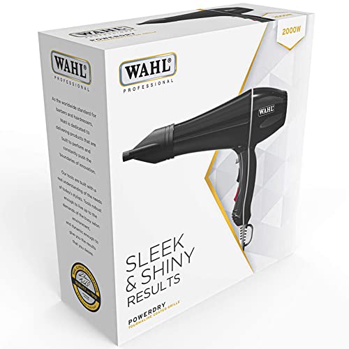 Hairdryers by WAHL PowerDry 2000w Black