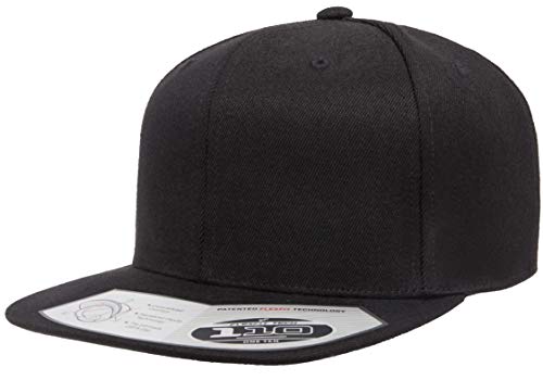 Flexfit Men's One Size 110 Classic Snapback, Black, One Size