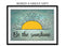 Be The Sunshine Wall Art 14"x11", Uplifting UnFramed Wall Art Print. Ideal Kitchen, Dining Room, Coffee Bar, or Lounge Home Decor