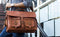 KPL 18 INCH Leather Briefcase Laptop Messenger bag best computer satchel Handmade Bags for men and women