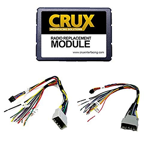 CRUX SOOCR-26 Radio Replacement Interface for Select Chrysler/Dodge/Jeep Vehicles, Black