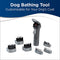 Bissell BARKBATH Dual Use Portable Dog Bath & Deep Cleaner, 2592 (3rd Gen),Grey