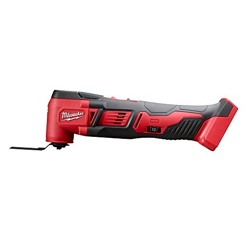 Milwaukee 2626-20 M18 18V Lithium Ion Cordless 18,000 OPM Orbiting Multi Tool with Woodcutting Blades and Sanding Pad with Sheets Included (Battery Not Included, Power Tool Only)