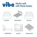 Vibe 12-Inch Gel Memory Foam Mattress Queen