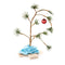 Product Works 14211 Charlie Brown Musical Christmas Tree with Linus's Blanket Holiday Décor, Classic Ornament