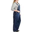Dickies Women's Plus Size Denim Bib overalls and coveralls workwear apparel, Dark Indigo, 22 US