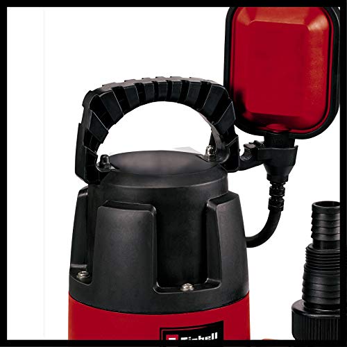 Einhell GC-DP 3580 LL Clean Water Pump | 350W Submersible Pump, 8000 L/H, Float Switch, 5M Cord | Low Level Electric Pump - Empty Hot Tubs, Inflatables And Swimming Pools Down To 1mm