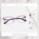 Blue light blocking eyeglasses women square anti blue light glasses computer gaming eyeglasses anti glare pink frame eyewear