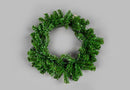 55cm Pre-Lit Green Christmas Wreath Alaskan Pine for Fireplaces Home Wall Door Stair Artificial Xmas Tree Garden Yard Decorations with 30 Warm White LEDs