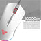 Fantech Gaming PC Mouse 10000 Adjustable DPI Wired RGB LED Light Seven Macro Button Computer Mice (X17) (White)